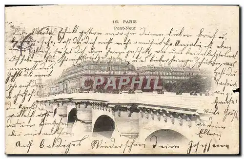 Cartes postales Paris Pont Neuf