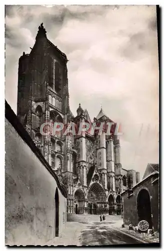 Cartes postales moderne Bourges La Cathedrale Vue De Face