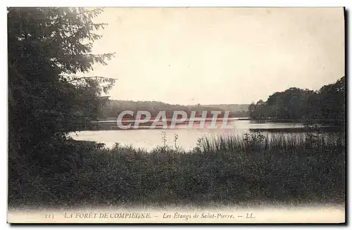 Cartes postales Foret de Compiegne Les etangs de Saint Pierre