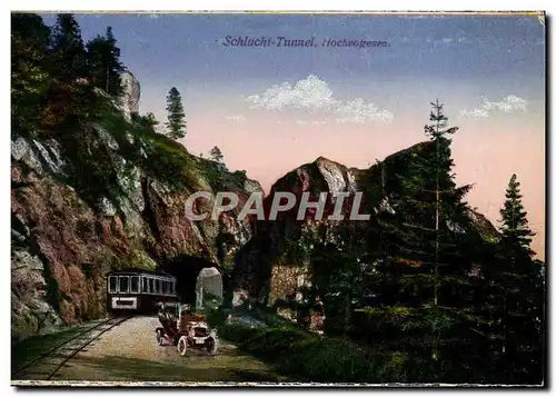 Cartes postales Schlucht Tunnel Hochvogesen