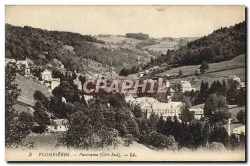 Cartes postales Plombieres Panorama