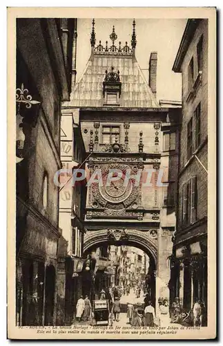 Cartes postales Rouen La Grosse Horloge