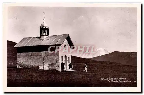 Ansichtskarte AK Le Col Des Aravis La Chapelle Sainte Anne