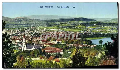 Cartes postales Annecy Vue Generale