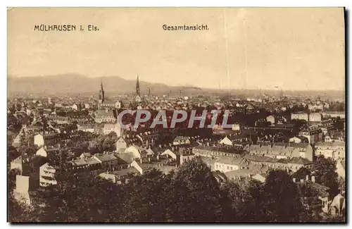 Cartes postales Mulhausen Gesamtansicht