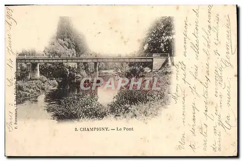 Cartes postales Champigny Le Pont