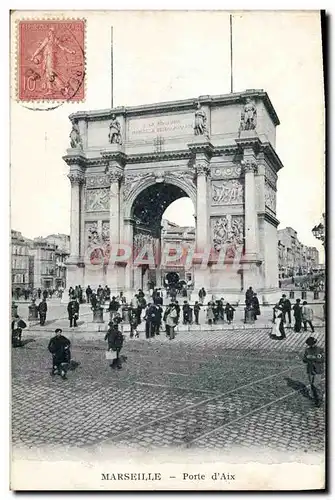 Cartes postales Marseille Porte D&#39Aix