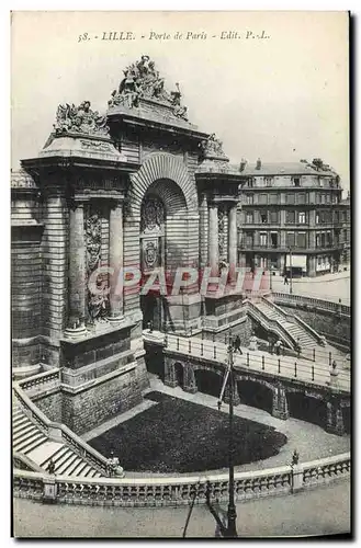 Cartes postales Lille Porte De Paris