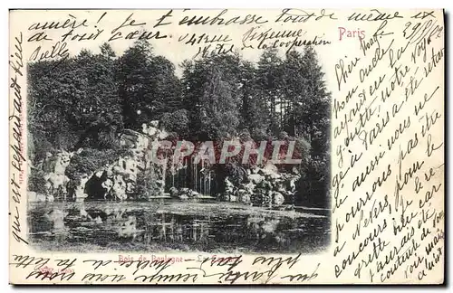 Ansichtskarte AK Bois De Boulogne La cascade Paris