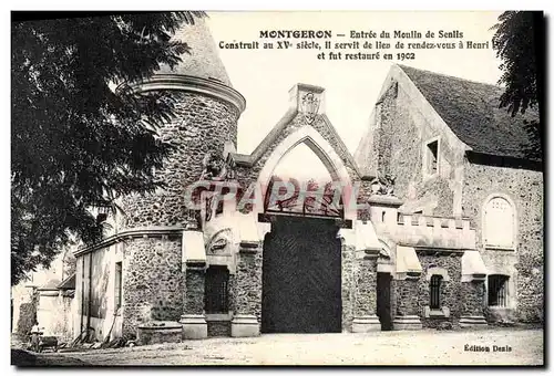 Cartes postales Montgeron Entree Du Moulin De Senlis