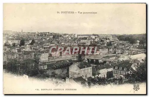 Cartes postales Poitiers Vue Panoramique