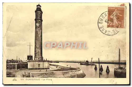 Cartes postales Dunkerque Le Phare