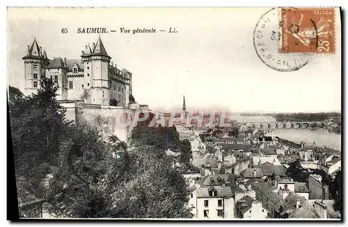 Cartes postales Saumur Vue Generale