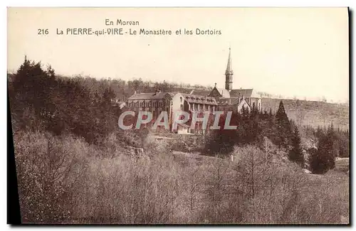 Cartes postales En Morvan Le Pierre Qui Vire Le Monastere Et Les Dortoirs