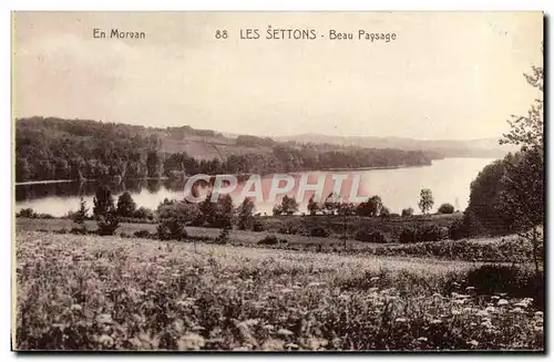 Ansichtskarte AK En Morvan Les Settons Beau Paysage