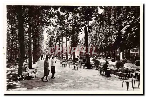 Cartes postales Vichy Une Allee Du Parc Des Sources