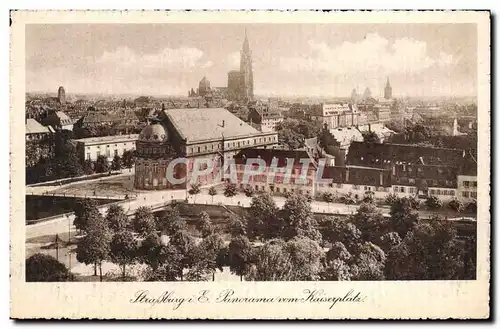 Cartes postales Strasbourg Panorama