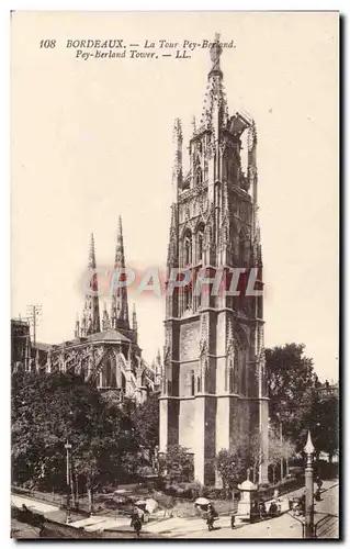 Cartes postales Bordeaux La Tour Pey Berland