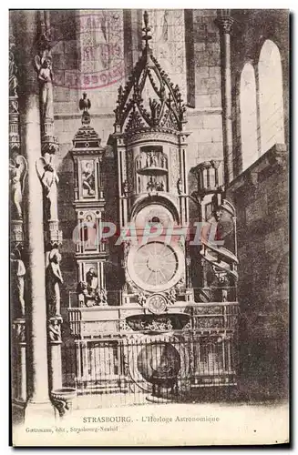 Cartes postales Strasbourg L'Horloge Astronomique