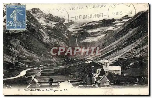 Cartes postales Gavarnie Le Cirque