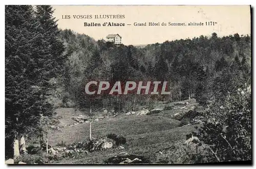 Cartes postales Ballon D'Alsace Grand Hotel Du Sommet