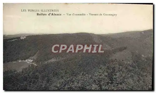 Cartes postales Bailon D&#39Alsace Vue d&#39ensemble Versant du Giromagny