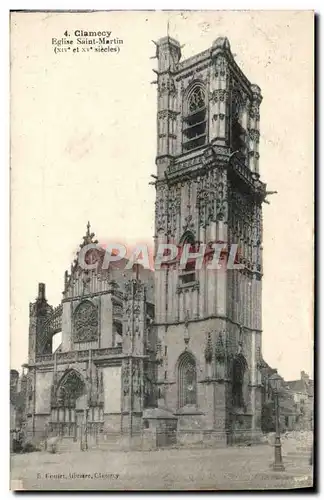 Cartes postales Clamecy Eglise Saint Martin