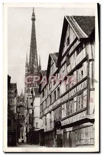 Cartes postales Rouen Vieille Rue