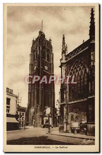 Cartes postales Dunkerque Le Beffroi