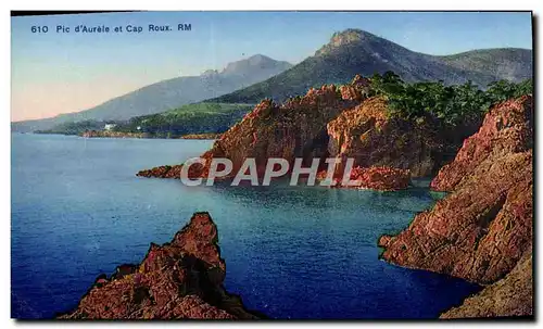 Cartes postales Pic D'Aurele Et Cap Roux
