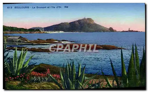 Cartes postales Boulouris Le Dramont Et I&#39Ile D&#39Or