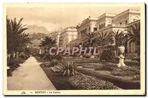 Cartes postales Menton Le Casino