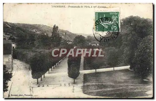 Ansichtskarte AK Tonnerre Promenade Du Patis a vol d&#39oiseau