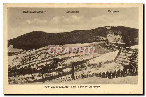 Cartes postales Hartmannsweilerkopf Vom Belchen Gesehen