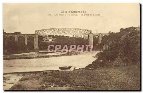 Ansichtskarte AK Cote D&#39Emeraude Les Bords De La Rance Le Pont De Lessart