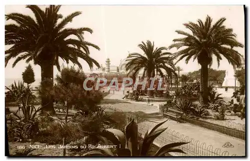 Ansichtskarte AK Nice Les Jardins Du Roi Albert 1er