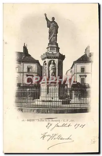 Cartes postales Dijon Statue De St Bernard