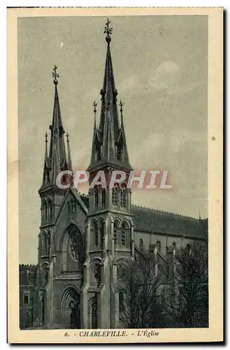 Cartes postales Charleville L&#39Eglise