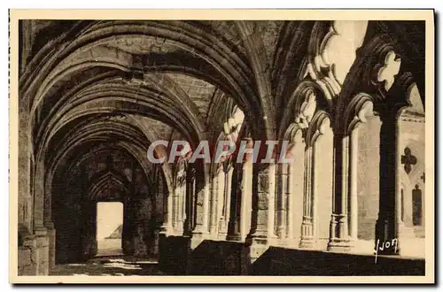 Cartes postales La Chaise Dieu L'Abbaye Une Des Galeries Du Cloitre