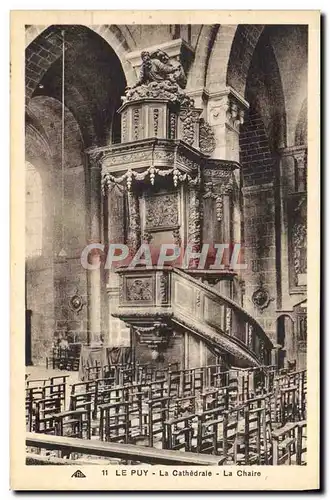 Cartes postales Le Puy La Cathedrale La Chaire