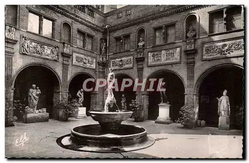 Cartes postales moderne Toulouse Musee Petit Cloitre Cour Renaissance