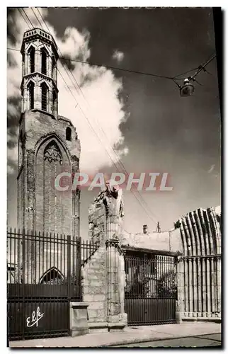 Moderne Karte Toulouse Clocher et porche de l&#39ancienne eglise des Cordeliers