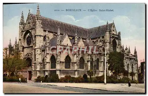 Cartes postales Bordeaux L&#39Eglise Saint Michel