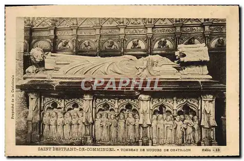 Cartes postales Saint Bertrand De Comminges Tombeau De Hugues de Chatillon