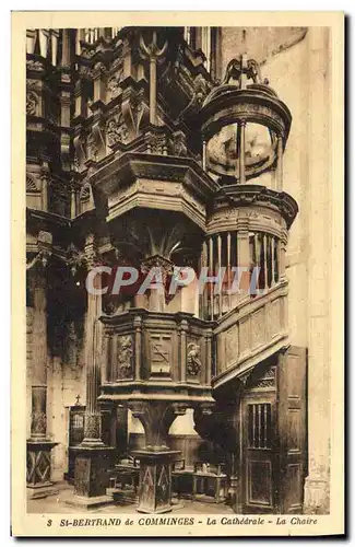 Cartes postales Saint Bertrand De Comminges La cathedrale La chaire