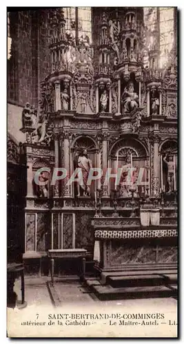 Cartes postales Saint Bertrand De Comminges Interieur De La Cathedrale Le maitre autel