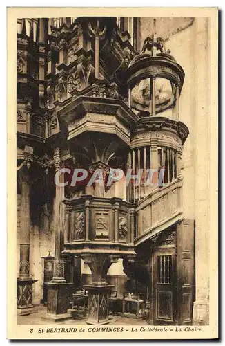 Cartes postales Cathedrale de St Bertrand de Comminges La chaire