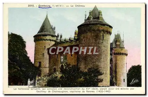 Cartes postales Combourg Le Chateau