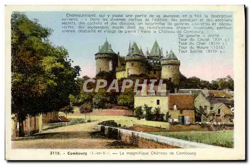 Cartes postales Combourg Le Magnifique Chateau