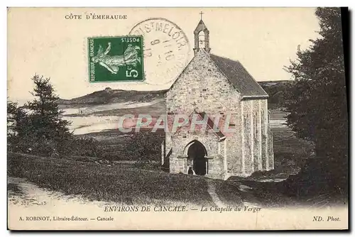 Cartes postales Environs de Cancale La Chapelle du Verger